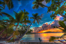 Load image into Gallery viewer, Blue Sunset at Hawksnest Bay, St John, USVI
