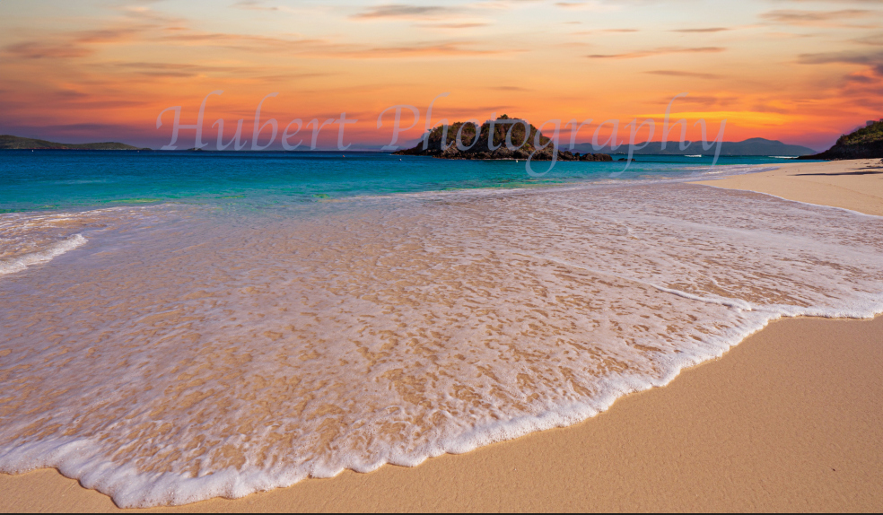 Trunk Bay Sunset, St John, USVI